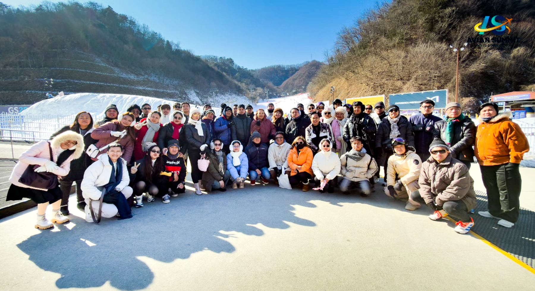 Avian Summit Travel travelers on a group tour