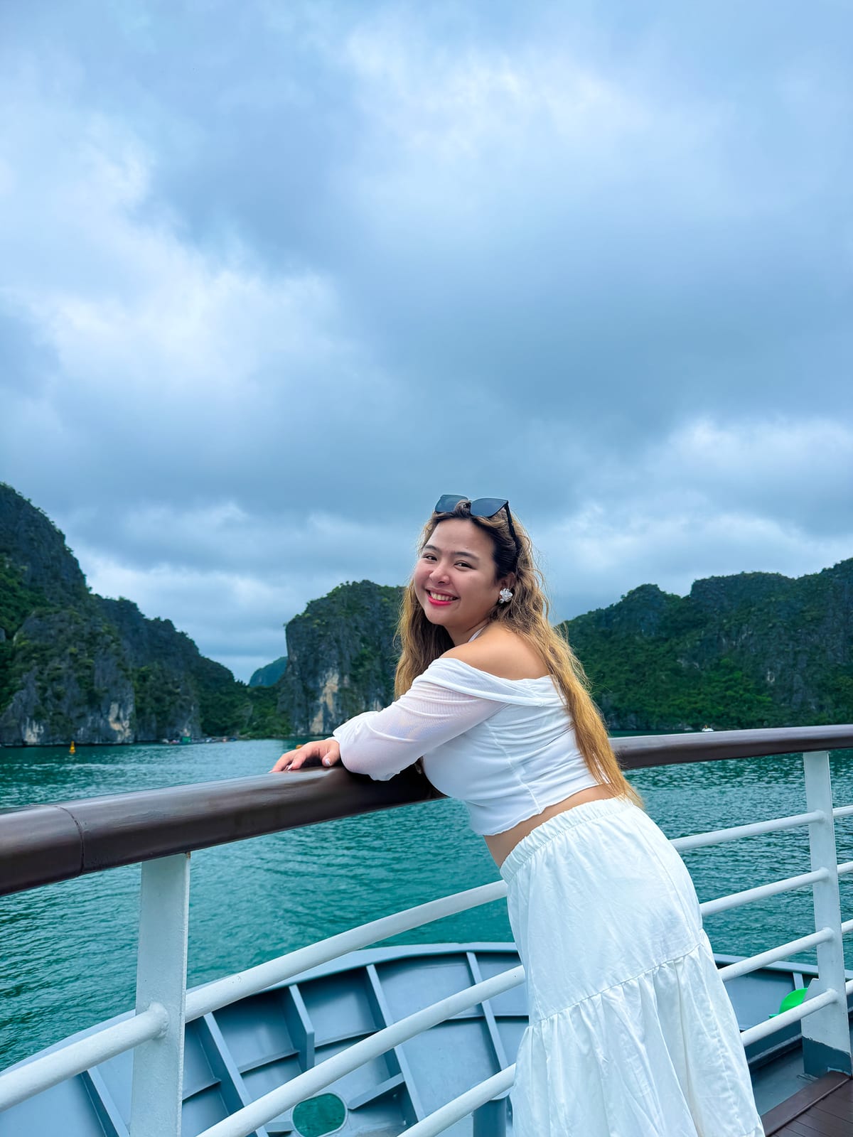 Actress Banessa Raya on a Vietnam cruise with Avian Summit Travel