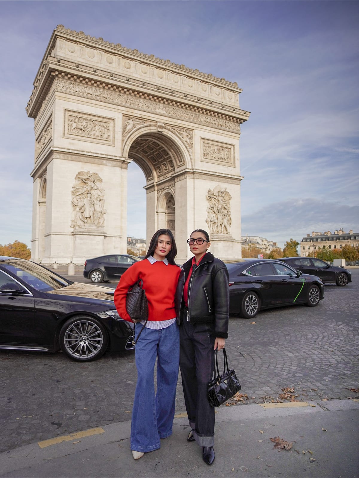 Jen Barangan and Ashley Ortega exploring Europe with Avian