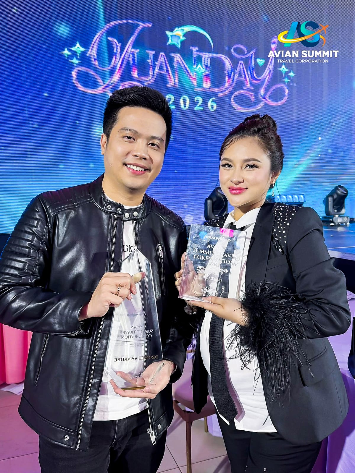 Avian Summit Travel Corporation honored at the JUANDAY 2026 awards