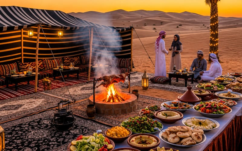 BBQ buffet dinner