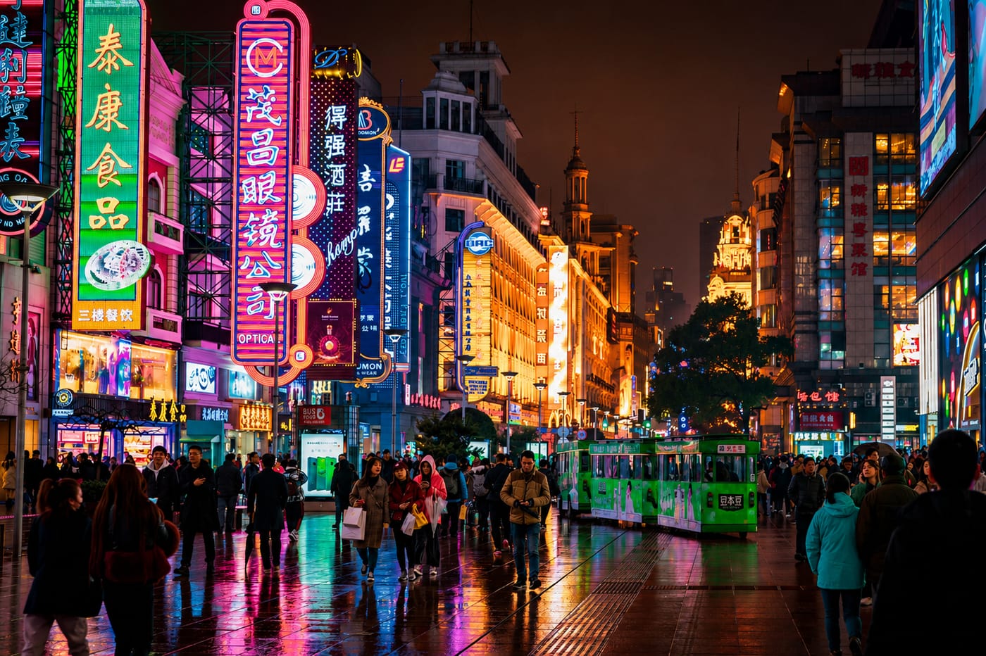City tour showcasing Shanghai, China