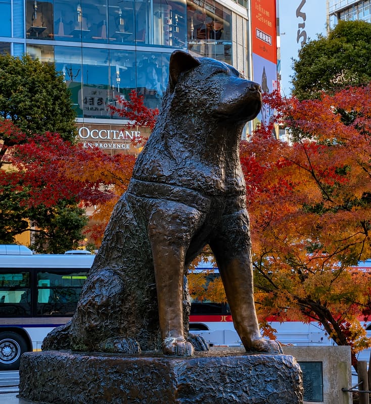 Hachiko Statue