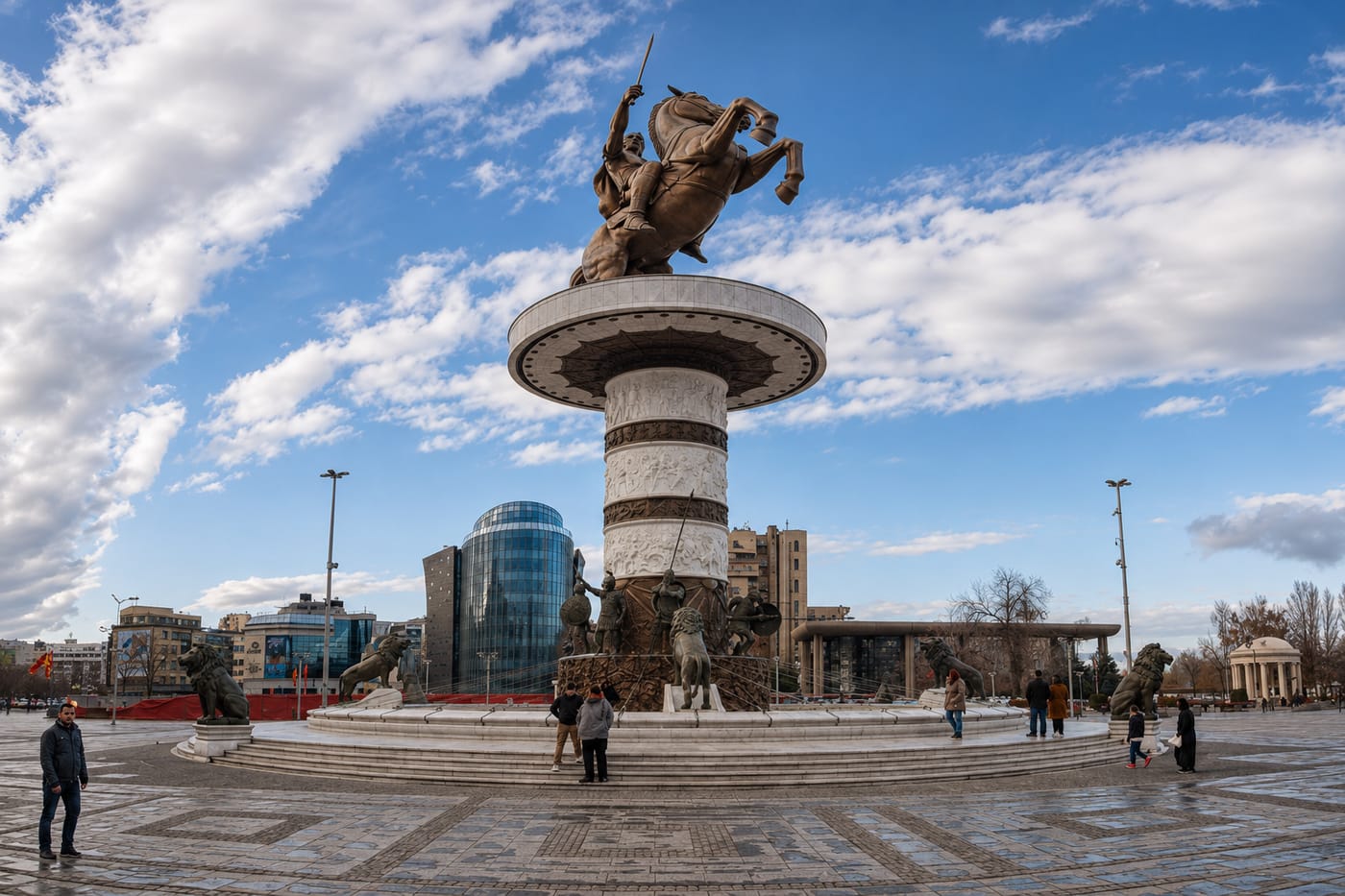 Alexander the Great Statue and Fountain