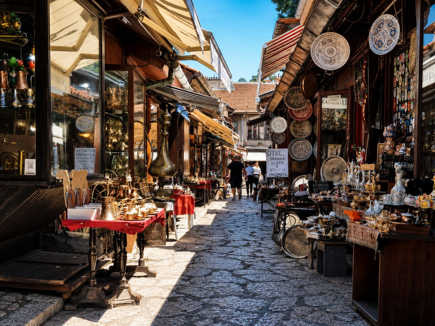 Baščaršija (the old bazaar)