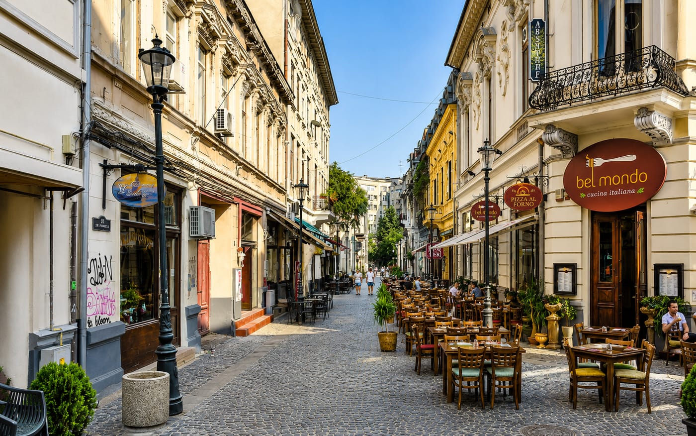 Old Town, Bucharest