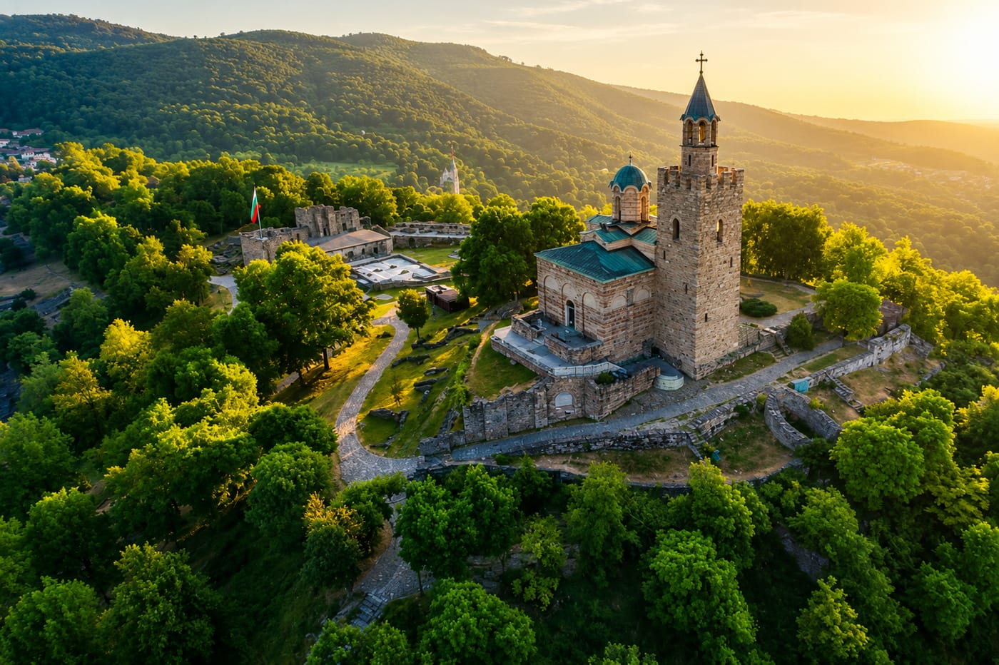 Tsarevets Fortress (from outside)